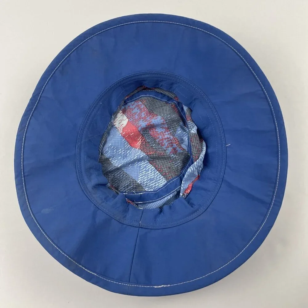 Columbia Bucket Hat Adult Small Adjustable Wide Brim Poly Stretch Colorful